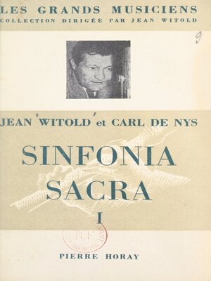cover image of Sinfonia sacra
